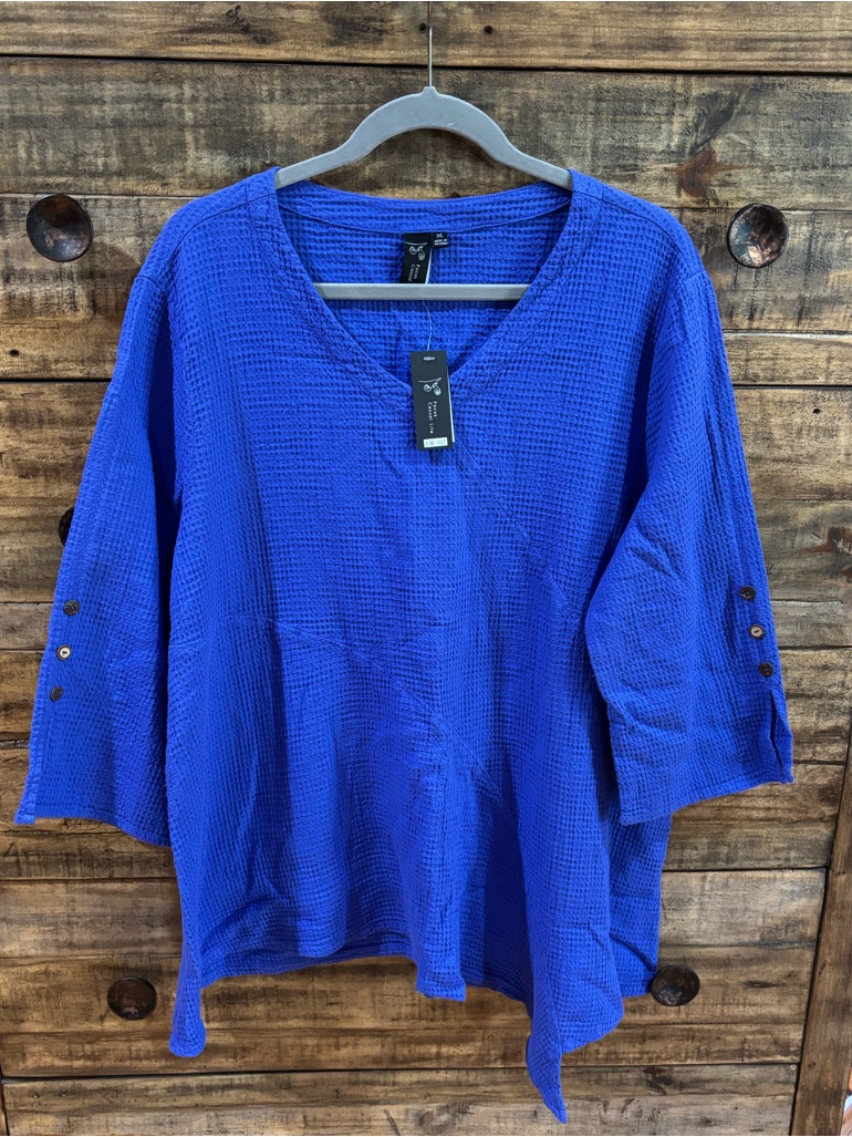 Focus Casual Life Waffle Knit Top